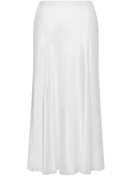 Alberta Ferretti юбка миди, белый