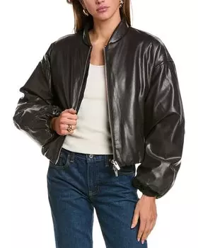 ALC Mitchell Пуховик A.L.C., коричневый