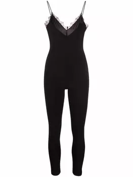 Alchemy боди с кружевом из коллаборации с Lia Aram, черный