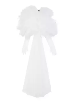 Alchemy куртка со вставками из тюля, белый