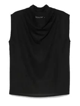 Alchemy шорты из смесового льна, черный