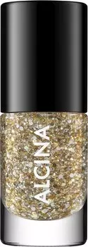ALCINA, Лак для ногтей, Nail Color Golden Star, 5мл