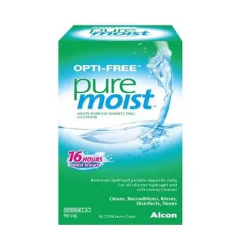 Alcon Многоцелевой дезинфицирующий раствор Opti-Free Pure Moist 90 мл