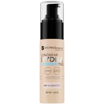 Алебастровая тональная основа для лица Bell Hypoallergenic Longwear Hydrating, 30 гр