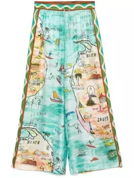 ALEMAIS брюки Sweel, коричневый