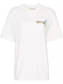 ALEMAIS футболка Plane, белый