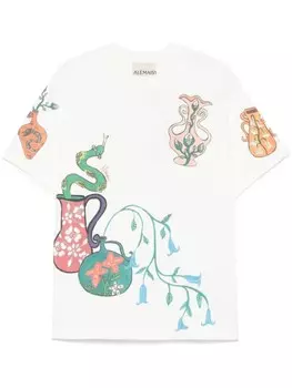 ALEMAIS футболка Rose, нейтральный