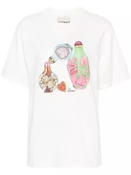 ALEMAIS футболка Royal, белый