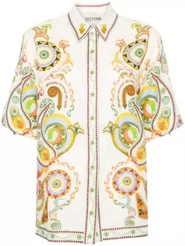 ALEMAIS льняная рубашка для пинбола, нейтральный цвет