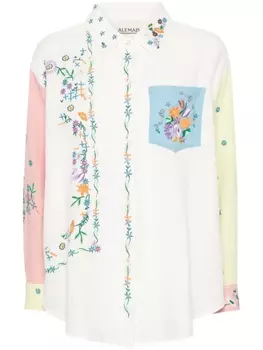 ALEMAIS льняная рубашка Willa, нейтральный цвет