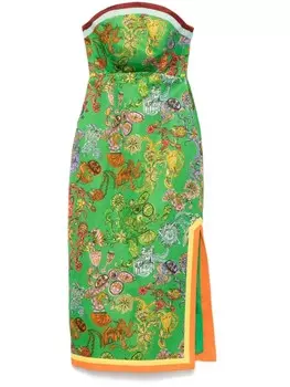 ALEMAIS платье миди Fiesta, зеленый