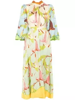 ALEMAIS платье миди Rafaela, зеленый