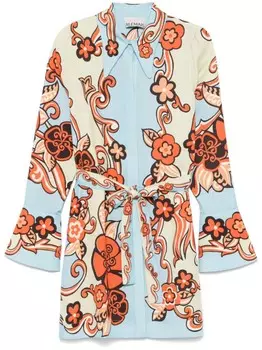 ALEMAIS платье мини Ondine, синий