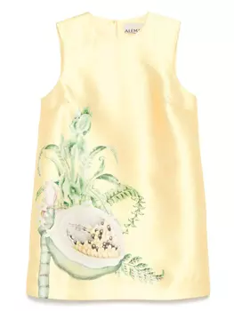 ALEMAIS платье мини Sol, желтый