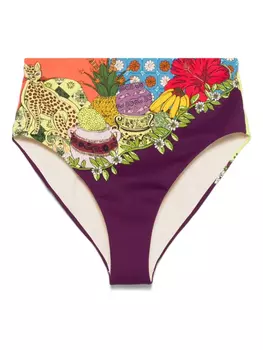 ALEMAIS плавки бикини Tiger, фиолетовый