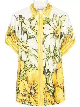 ALEMAIS рубашка Gisela с цветочным принтом, желтый
