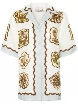 ALEMAIS рубашка-реликвия, желтый