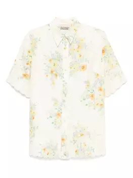ALEMAIS рубашка с цветочным принтом, нейтральный