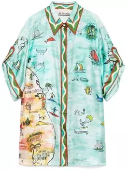 ALEMAIS рубашка Swell, зеленый