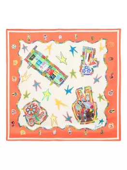 ALEMAIS шарф Players, оранжевый