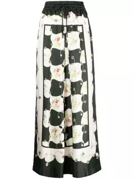 ALEMAIS твиловые брюки Venus, черный