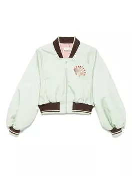 ALEMAIS укороченный бомбер из коллаборации с Sam Pauletto, зеленый