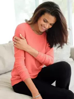 Alessa W. Кашемировый свитер "Кашемировый свитер", коралловый