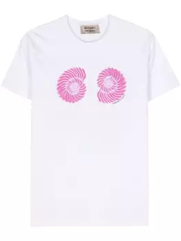 Alessandro Enriquez футболка Ammonite, белый