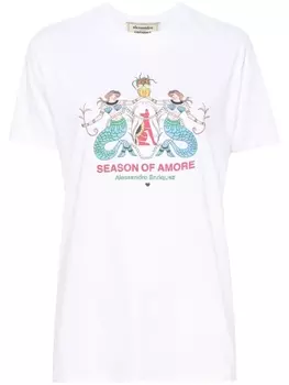 Alessandro Enriquez футболка Sealove, белый