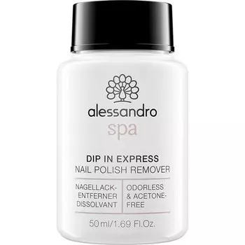 Alessandro Spa Dip In Express средство для снятия лака без запаха и ацетона, 50 мл