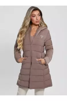 ALETA ЖЕНСКОЕ АКТИВНОЕ ПАЛЬТО Guess, коричневый