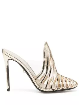 Alev мюли с ремешками, золотой