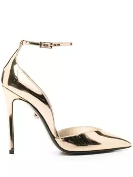 Alev туфли-лодочки Camilla 110 мм из кожи, золотистый