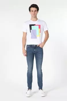 Алекс боди джинсы Colin'S, синий