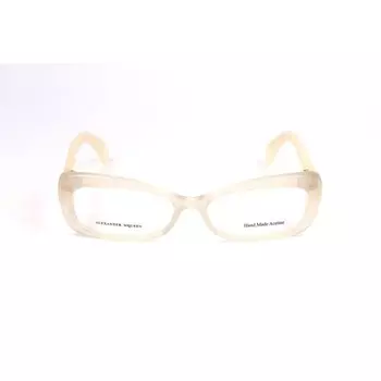 Alexander McQueen AMQ-4203-K6V Бежево-желтые очки