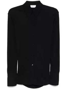 Alexander McQueen блузка с цепочкой, черный
