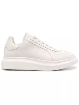 Alexander McQueen большие ретро-кеды, нейтральный цвет
