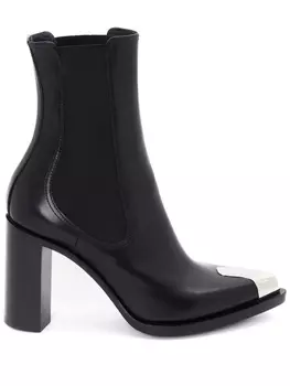Alexander McQueen ботинки челси Punk 90, черный