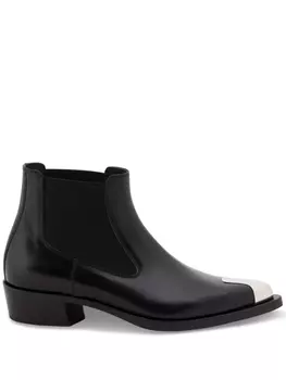 Alexander McQueen ботинки челси Punk, черный