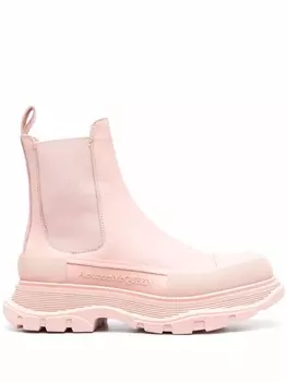 Alexander McQueen ботинки челси, розовый