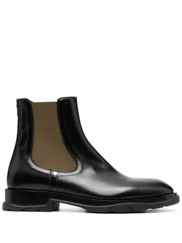 Alexander McQueen ботинки челси Stack, черный