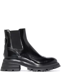 Alexander McQueen ботинки челси Wander, черный