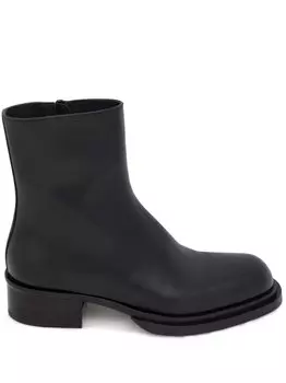 Alexander McQueen ботинки Cuban Stack, черный