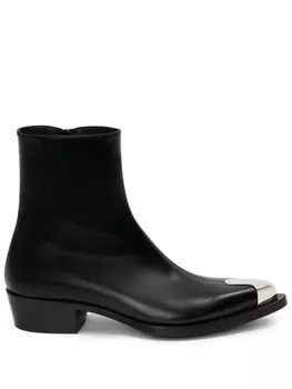 Alexander McQueen ботинки Punk, черный