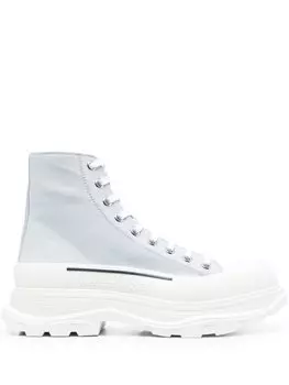 Alexander McQueen ботинки Tread Slick, синий