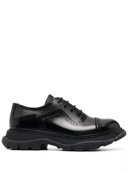 Alexander McQueen броги Hybrid, черный
