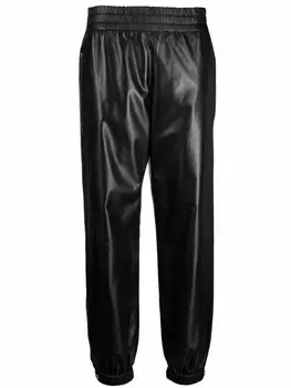 Alexander McQueen брюки с эластичным поясом, черный