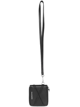 Alexander McQueen бумажник с логотипом, черный