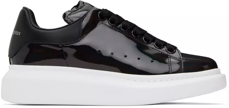 Alexander McQueen Черные кроссовки оверсайз