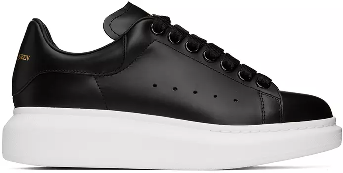 Alexander McQueen Черные кроссовки оверсайз